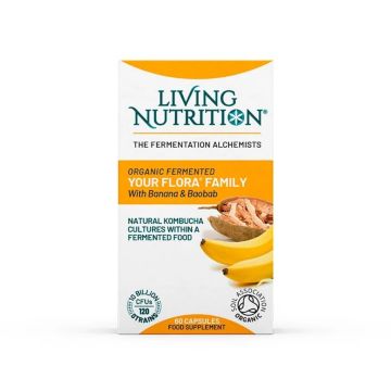 Your Flora - Family Gefermenteerde Baobab Banaan Bio (Living Nutrition) 60caps
