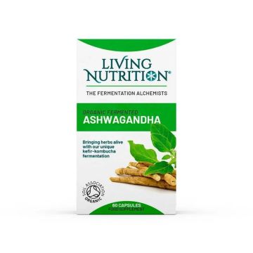 Fermented Ashwagandha Bio (Living Nutrition) 60caps