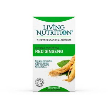 Living Nutrition Organic Fermented Red Ginseng 