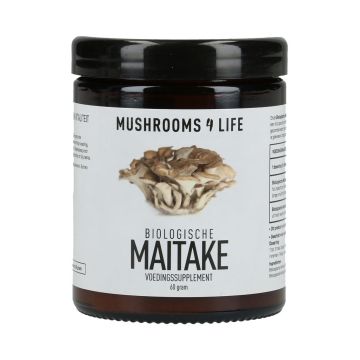 Maitake Paddenstoelen Poeder Bio (Mushrooms4Life) 60gr