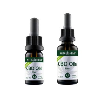 CBD Olie Raw 2,5% (Wedihemp)