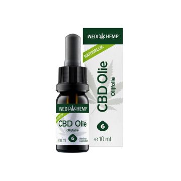 CBD Olie Olijfolie 6% (Wedihemp) 10ml