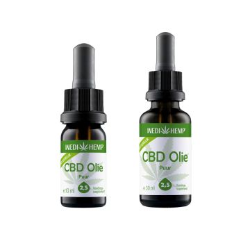 CBD Olie Puur 2,5% (Wedihemp)