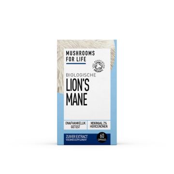 Lion`s Mane [Hericium erinaceus] Bio (Mushrooms For Life) 60 capsules