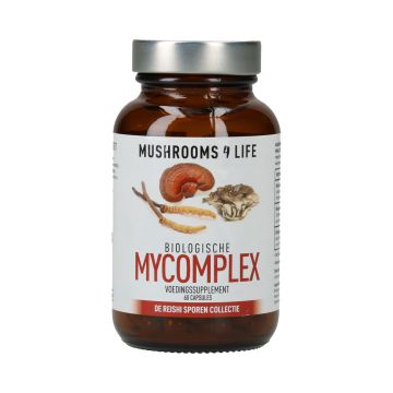 MyComplex Paddenstoelen Capsules Bio (Mushrooms4Life) 60caps