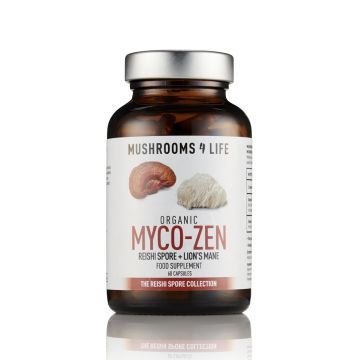 MyCo-Zen Paddenstoelen Capsules Bio (Mushrooms4Life) 60caps