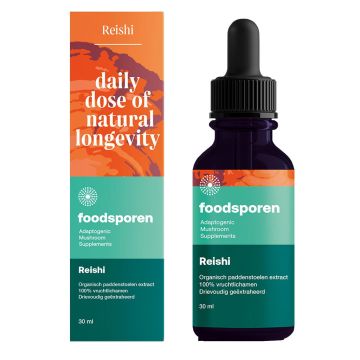 Reishi Paddenstoelen Extract (Foodsporen) 30 ml