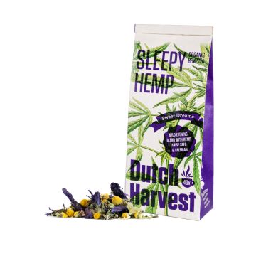 Hennep thee, Sleepy Hemp Bio (Dutch Harvest) 40gr