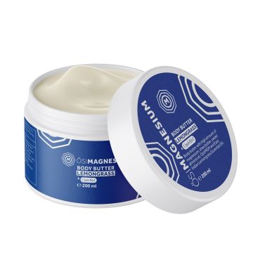 Magnesium Body Butter + OptiMSM Lemongrass (OsiMagnesium) 200ml