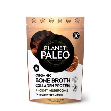Organic Bone Broth Collagen Protein Ancient Mushrooms (Planet Paleo)