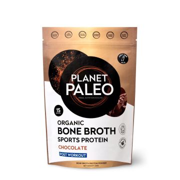 Organic Bone Broth Sports Protein Chocolate (Planet Paleo)