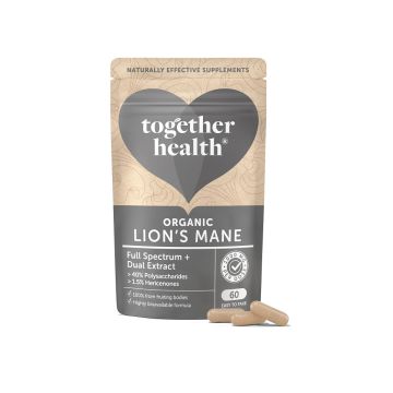 Organic Lion’s Mane 1000mg (Together Health) 60caps