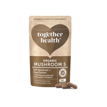 Organic Mushroom 5 800mg (Together Health) 60caps