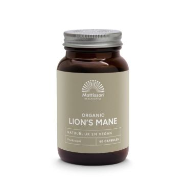 Lion's Mane Bio 400mg (Mattisson) 60caps