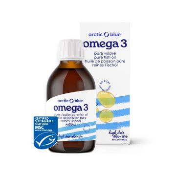 Omega-3 visolie naturel DHA & EPA (Arctic Blue) 300ml