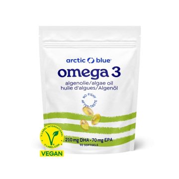 Omega-3 algenolie DHA & EPA (Arctic Blue) 90caps