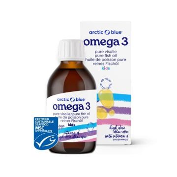 Arctic Blue Kids Omega-3 visolie DHA & EPA met vitamine D3 150ml