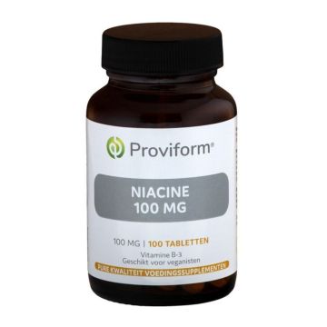 Proviform Niacine (vitamine B3) 100 mg 100tb