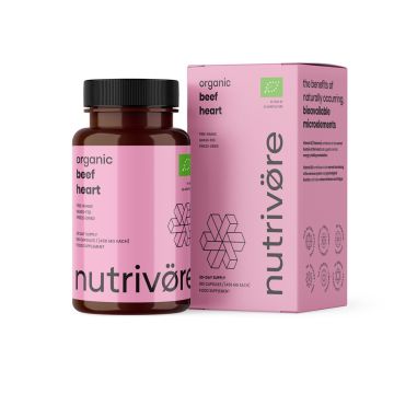Organic Beef Heart (NUTRIVORE) 180caps