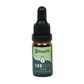 CBD 5% met Vitamine D (Hemplife) 10ml