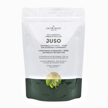 Juso vezels psylliumvezels (Jacob Hooy) 300gr