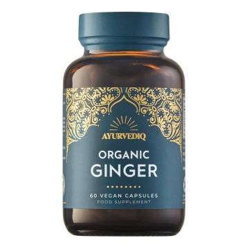 Organic Ginger (Ayurvediq) 60caps