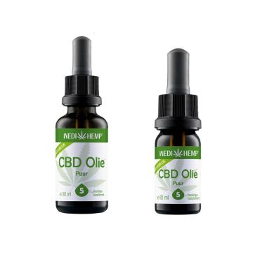 CBD Olie Puur 5% (Wedihemp)