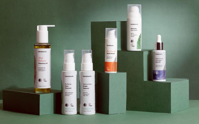 Hemptouch skincare range