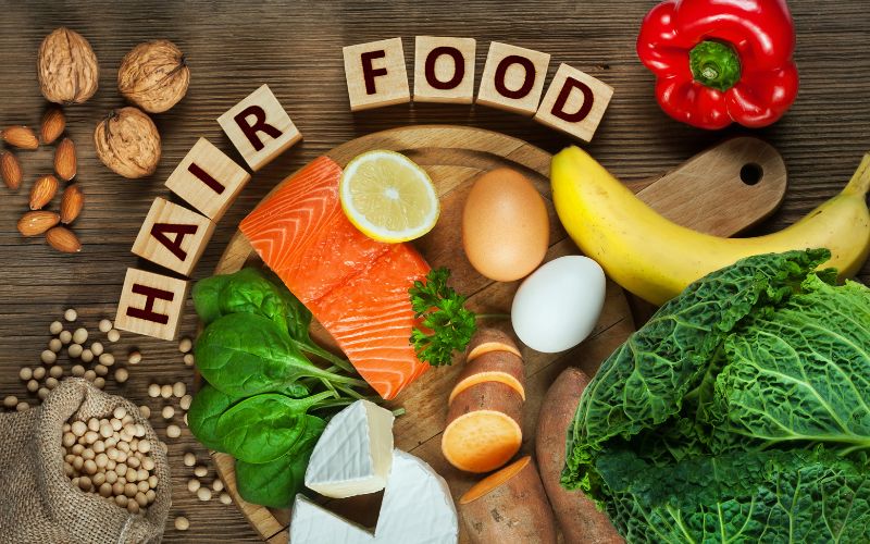 Voeding haargroei stimuleren